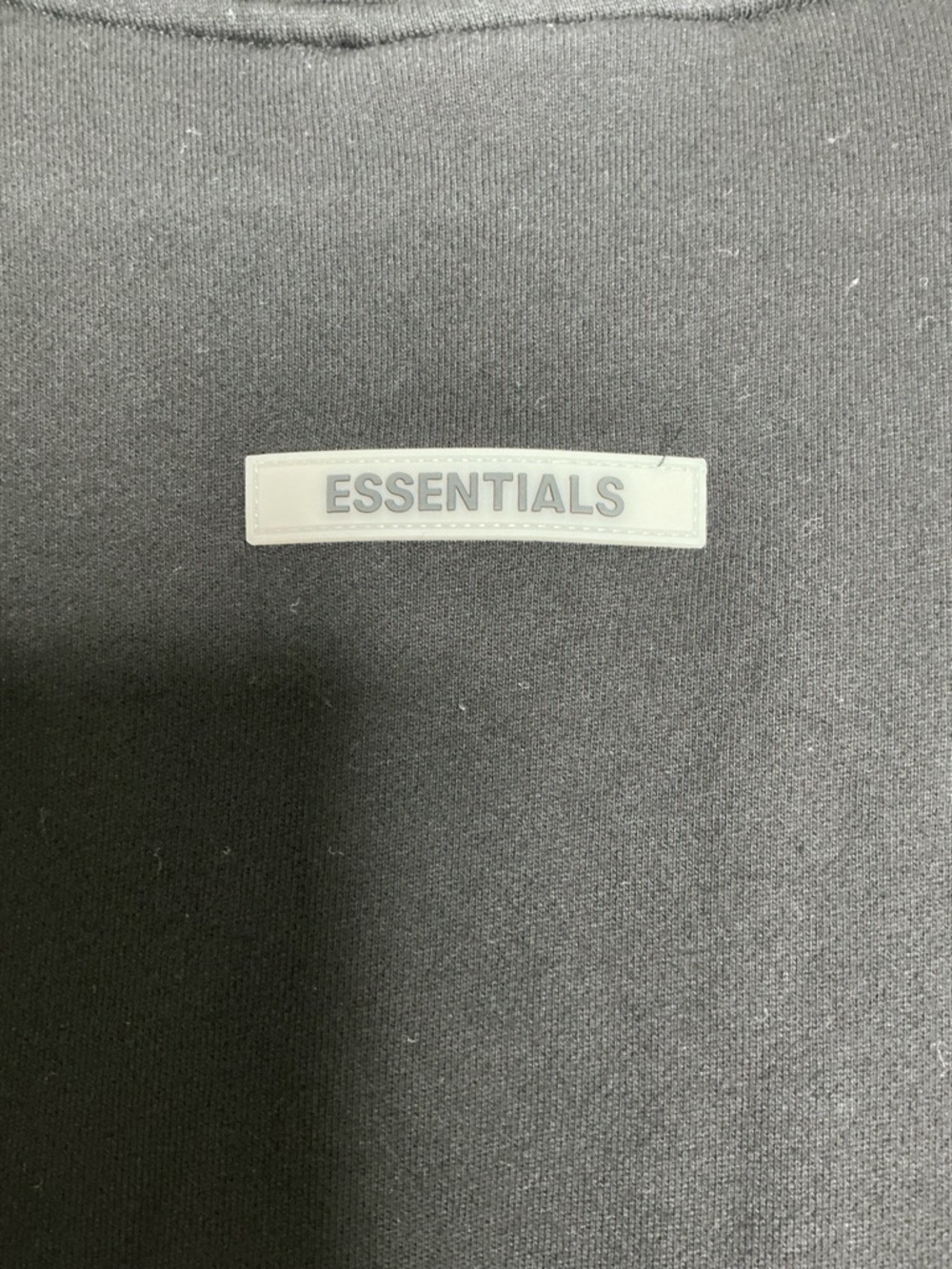 Essentials Men’s Black Logo Crewneck Sweatshirt Size Medium - Picture 6 of 12